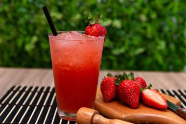 lezzetli tipik Brezilya maracuja içki