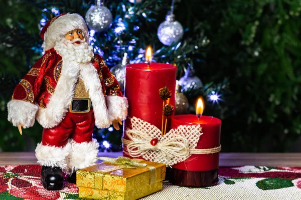 Santa Att Presenter För Alla — Stockfoto