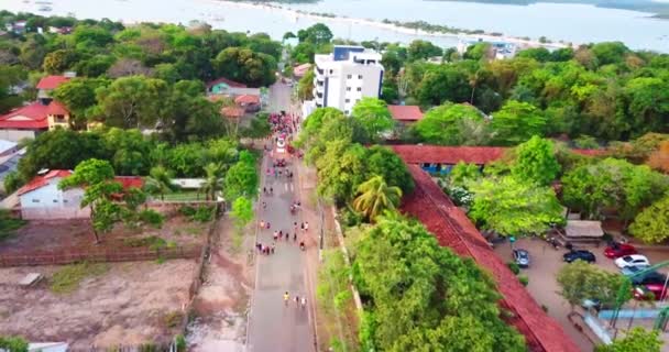 Santarem Para Alter Chao ロイヤリティフリーストック映像