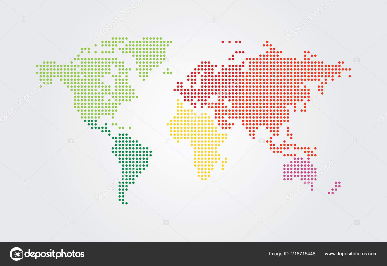 Carte Monde Pointillés Continents Carte Monde Avec Des