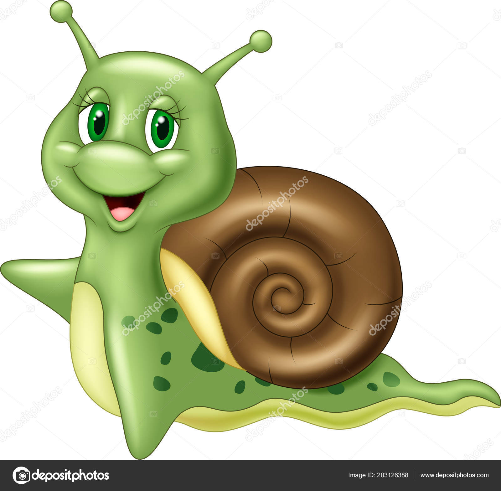 Imágenes: caracol animadas | Caracol Dibujos Animados ...