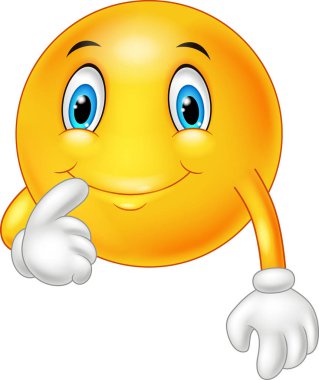 Mutlu ifade düşünme gösteren resim