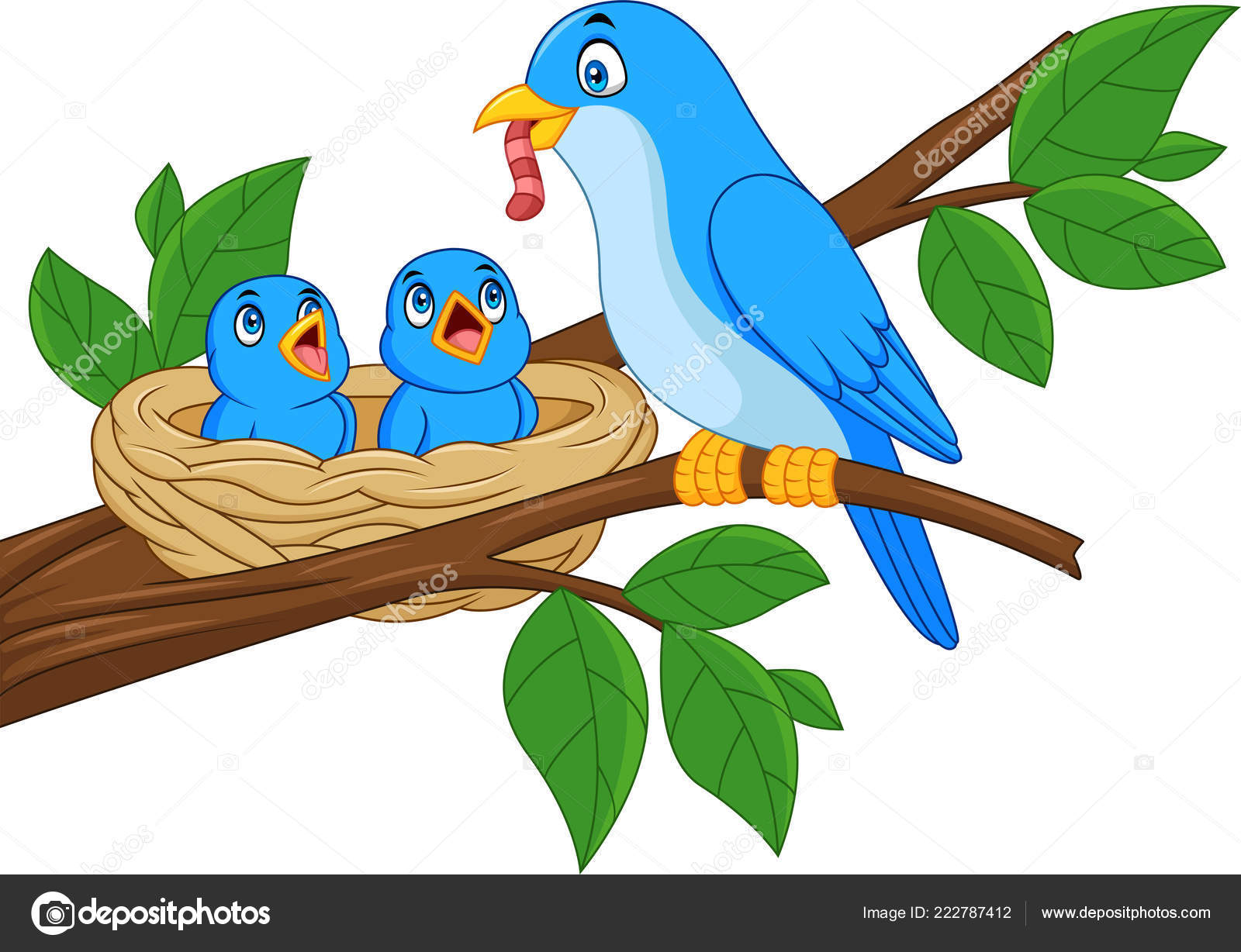 画像 鳥の巣 イラスト 鳥の巣 イラスト 無料