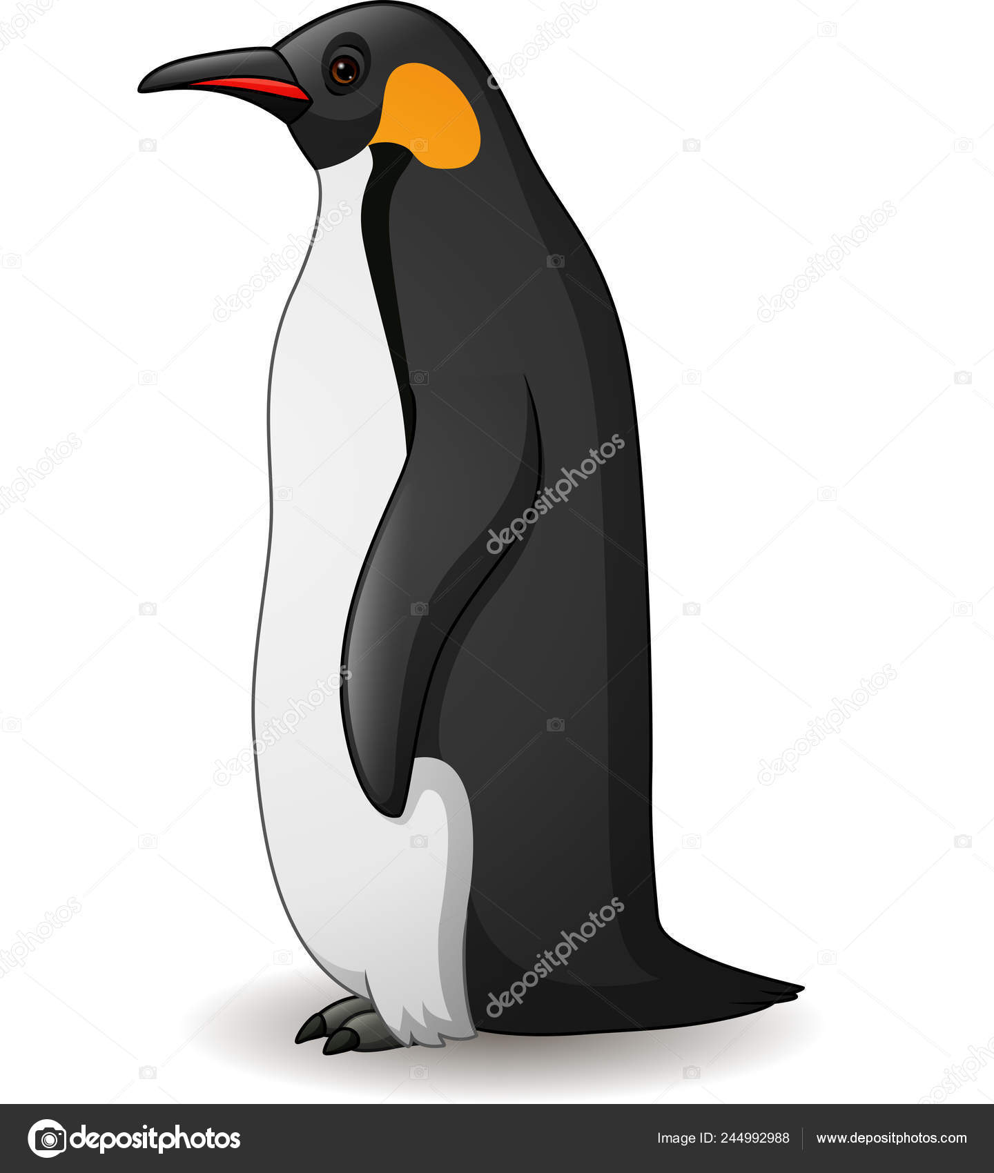 皇帝ペンギンの白い背景で隔離のベクトル イラスト ストックベクター C Tigatelu 皇帝ペンギンの白い背景で隔離のベクトル イラスト ストックベクター C Tigatelu