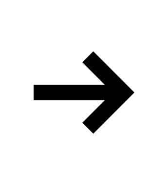 Ok simgesi simge vektörü. Ok simgesi işareti