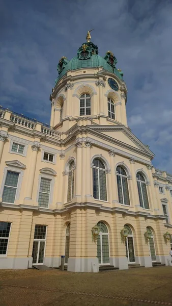 Magnifico Palazzo Charlottenburg Nella Città Berlino — Foto Stock
