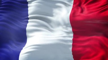 Fransa Bayrağı 3D Döngü