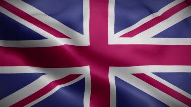 Birleşik Krallık 3 boyutlu döngü bayrağı