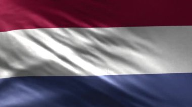 Hollanda Bayrağı 3D Döngüsü