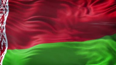 Belarus Bayrağı 3D Döngü