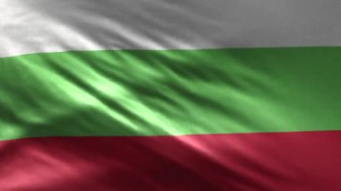 Bulgaristan Bayrağı 3 Boyutlu Döngü