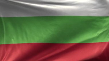 Bulgaristan Bayrağı 3 Boyutlu Döngü