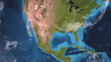 Houston City 'den Dünya Yakınlaşması - Teksas - ABD