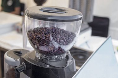 Kahve çekirdekleri makine plastik kavanoz kapsayıcı