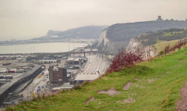 Porto di Dover aperto per il trasporto attraverso l'Europa — Foto Stock