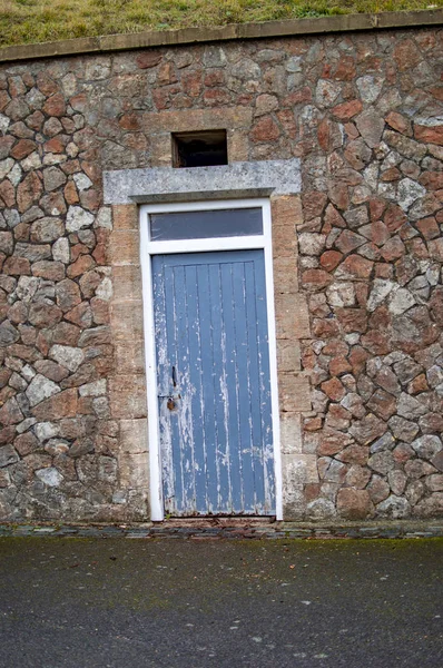 A porta trancada de um quarto no castelo de dover — Fotografia de Stock