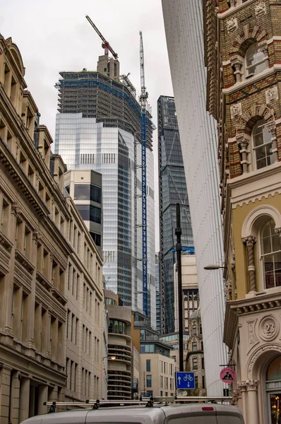 London utcáin annak iconinc épületek — Stock Fotó