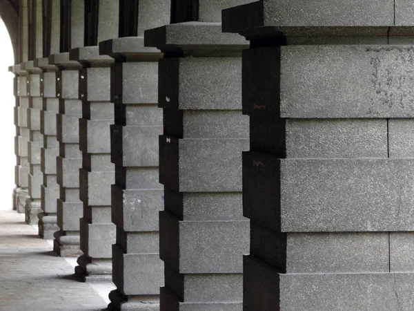 City Wall Concrete Columns pattern