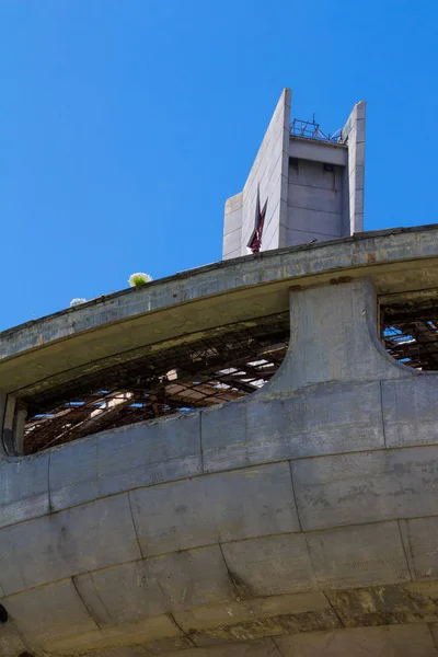 Yıkılmış komünist anıt Buzludzha ayrıntıları