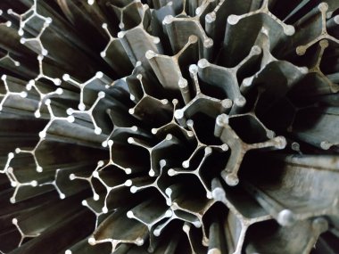 Karkas korozyon metal çizgiler bağlantı parçaları Endüstriyel çelik malzeme fabrika doku demir 