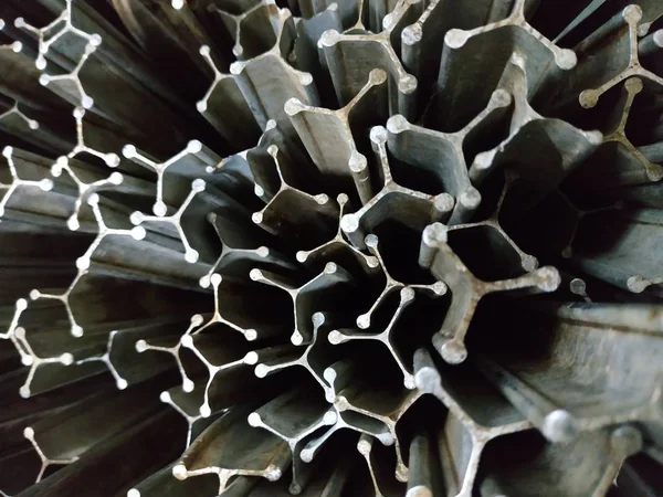 Karkas korozyon metal çizgiler bağlantı parçaları Endüstriyel çelik malzeme fabrika doku demir 