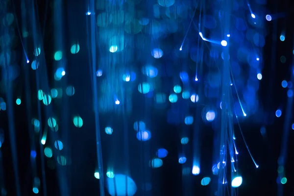 soyut arkaplan mavi bokeh daireleri 