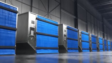 Satır Havaalanı depoda büyük kapları