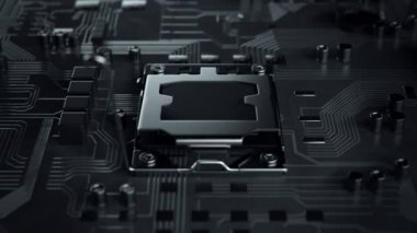 Yuvaya takılı olan Cpu üzerinde yakınlaştırma