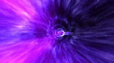 Warp tünelin sonunda galaxy ile yolculuk