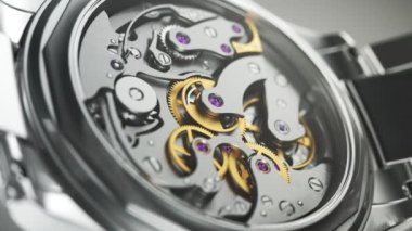 Çalışma ve mekanizması cam kapak görünür lüks seyretmek.