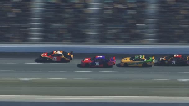 Animation Speeding Race Cars Curve Racetrack Camera Follows One Car — Stock Video © 3dmentat #198068328 Animation Speeding Race Cars Curve Racetrack Camera Follows One Car — Stock Video © 3dmentat #198068328