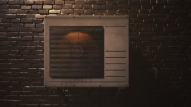 Klima, yakın çekim çalışma video