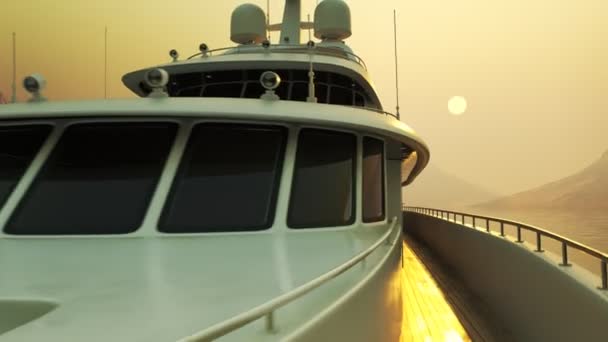 Trasporto di navi da carico . — Video Stock