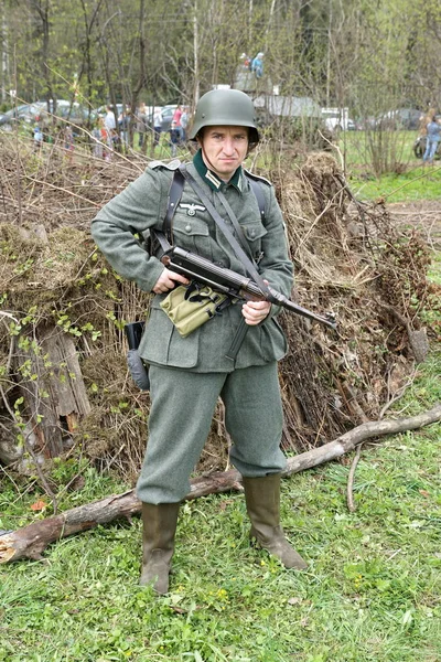 Sholokhovo Moscow Reg Russia May 2018 Reconstruction One Last Battles — Stock Photo, Image