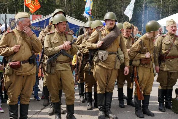 Sholokhovo Moscow Reg Rusya Mayıs 2018 Dünya Savaşı Avrupa Courland — Stok fotoğraf