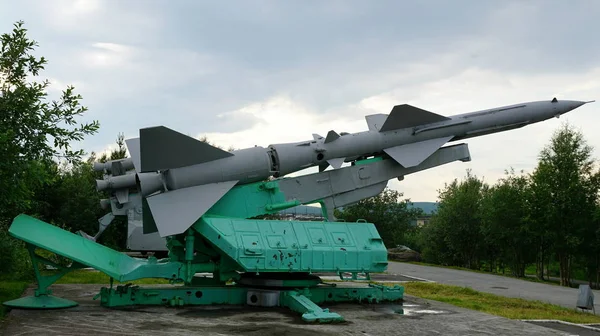 Lançador Míssil Antiaéreo Soviético Gudeline Que Derrubou Uma Aeronave Americana — Fotografia de Stock
