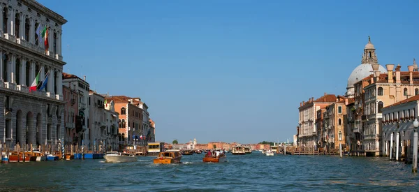 Venecia Italia Mayo 2018 Gran Canal Basílica Santa Maria Della — Foto de Stock