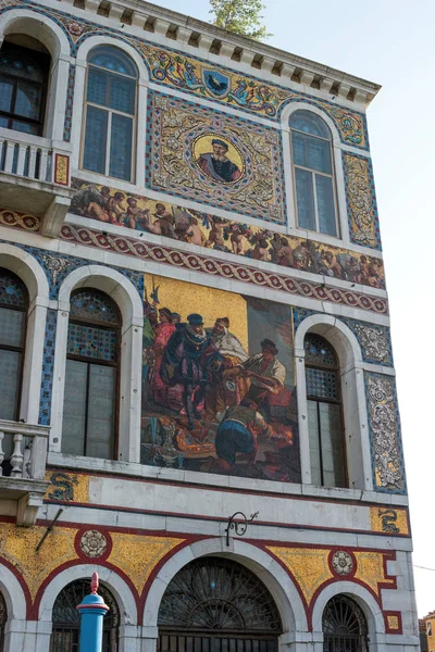 Venecia Italia Mayo 2018 Vista Palazzo Mula Morosini Desde Gran — Foto de Stock