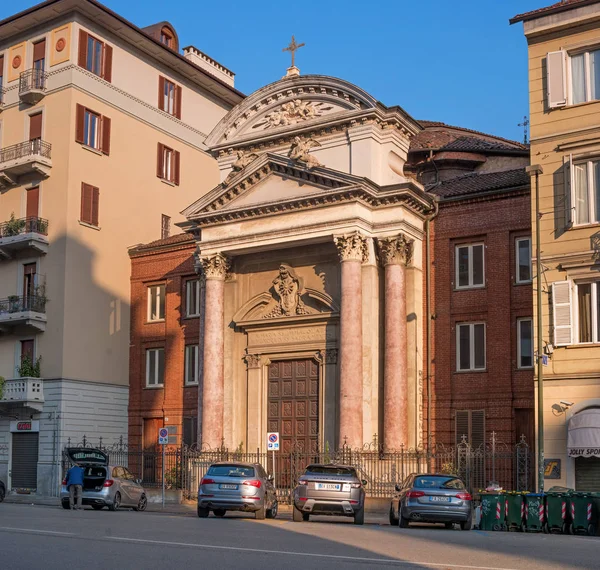 Turín Italia Octubre 2018 Iglesia Inmaculada Concepción Calle Niza Arquitecto — Foto de Stock