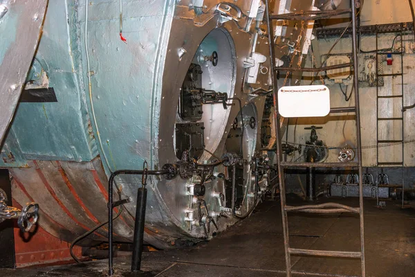 Tallinn Estonia November 2018 Icebreaker Suur Toll Fragment Engine Room — Stock Photo, Image