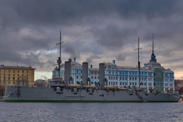 Cruiser Aurora Sainkt Petersburg Russia Stock Image
