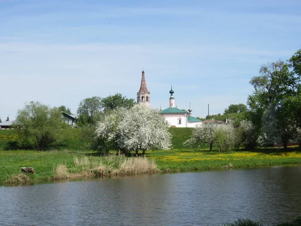 Zlatý Kruh Ruska Suzdal — Stock fotografie