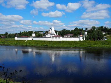 Staritsa. Eski Rusya'da versite.