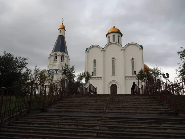 Artico Russo Murmansk Memoriale Dei Marinai Caduti — Foto Stock