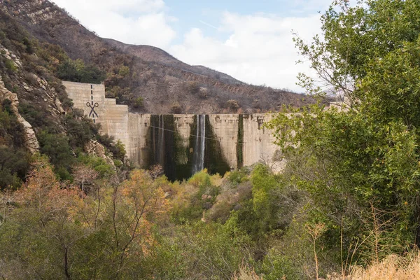 Verlaten Verouderde Matilija Dam Bijgebouwen Ojai Californië — Stockfoto
