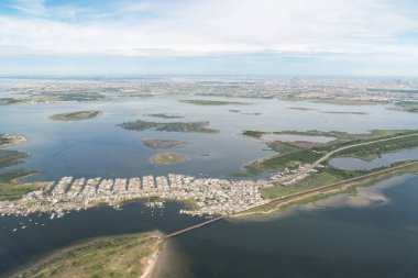 New York şehri ve çevresindeki hava atış