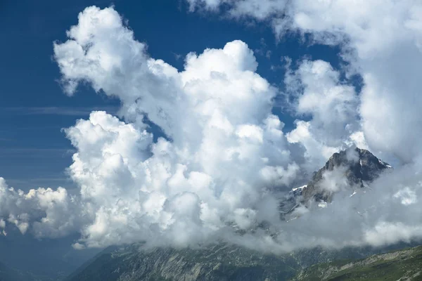 Tour Mont Blanc Unikalne Trek Około 200 Wokół Mont Blanc — Zdjęcie stockowe