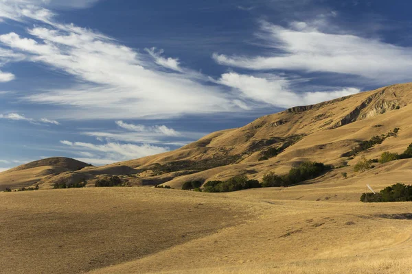 Colorido Atardecer Mission Peak Sobre Este Del Área Bahía California — Foto de Stock