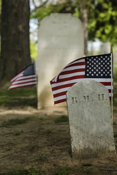 Цвинтар Кладовище Америці — стокове фото