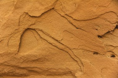 Mesa Verde yakınındaki çöl rock kumtaşı doku closeup